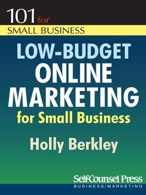 cover image of Low-Budget Online Marketing